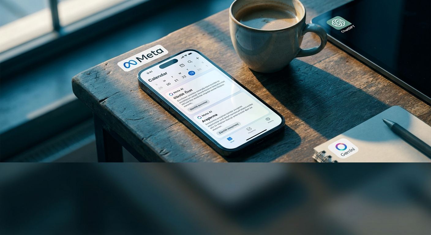 Meta AI asistana dönüşüyor: Takvim, araştırma ve günlük özetler