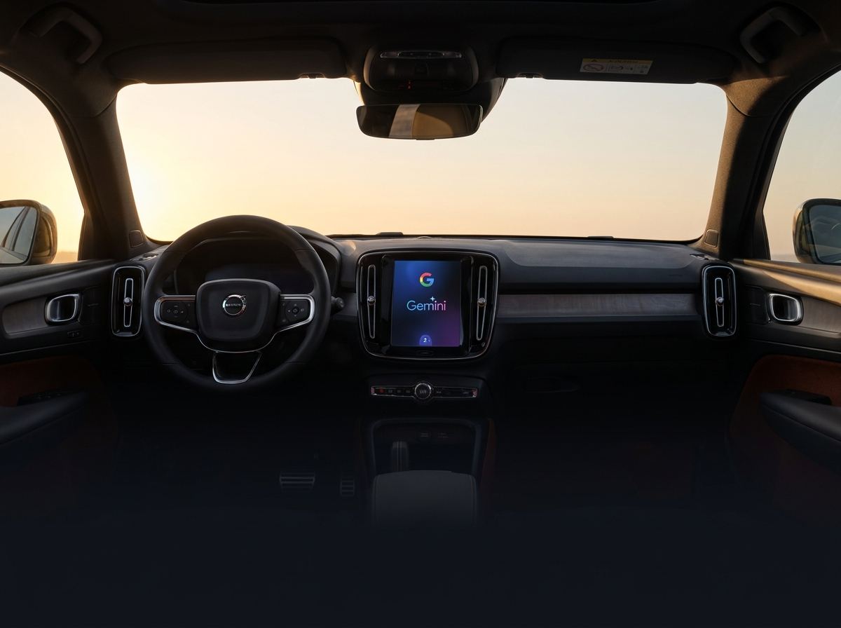 Volvo XC40'a Gemini AI Geliyor: Otomotivde Yapay Zeka Yarışı