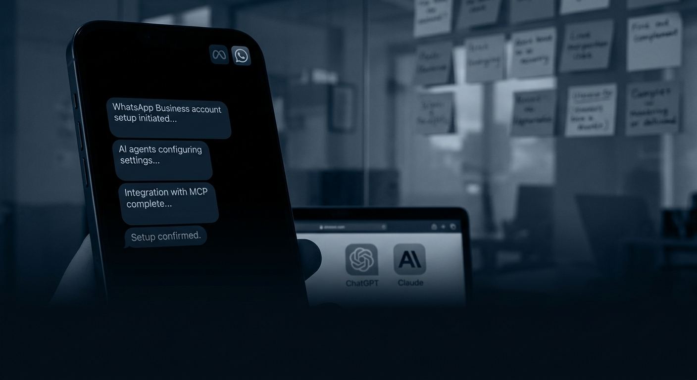 Meta'nın WhatsApp Business MCP Sunucusu Kurulumu AI'a Devrediyor