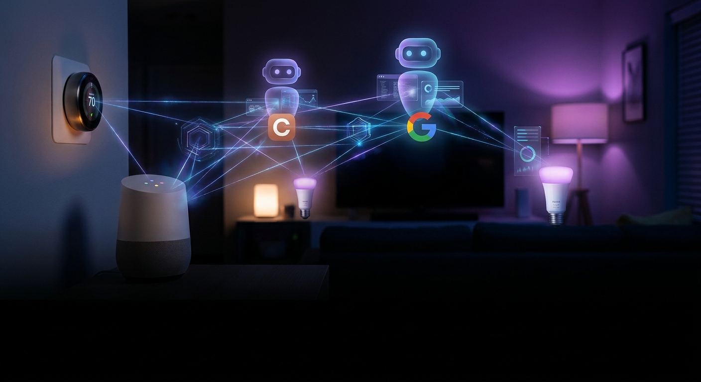 Google Home MCP: Akıllı Evinizi Artık Herhangi Bir AI Ajanı Yönetebilir