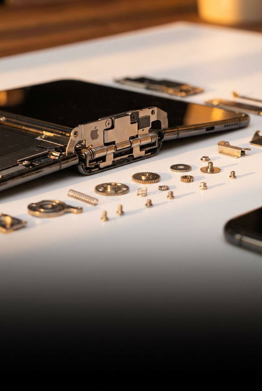 iPhone Duo Ekran Çatlakları: Bir YouTuber Menteşeyi Söktü ve Sorunu Buldu