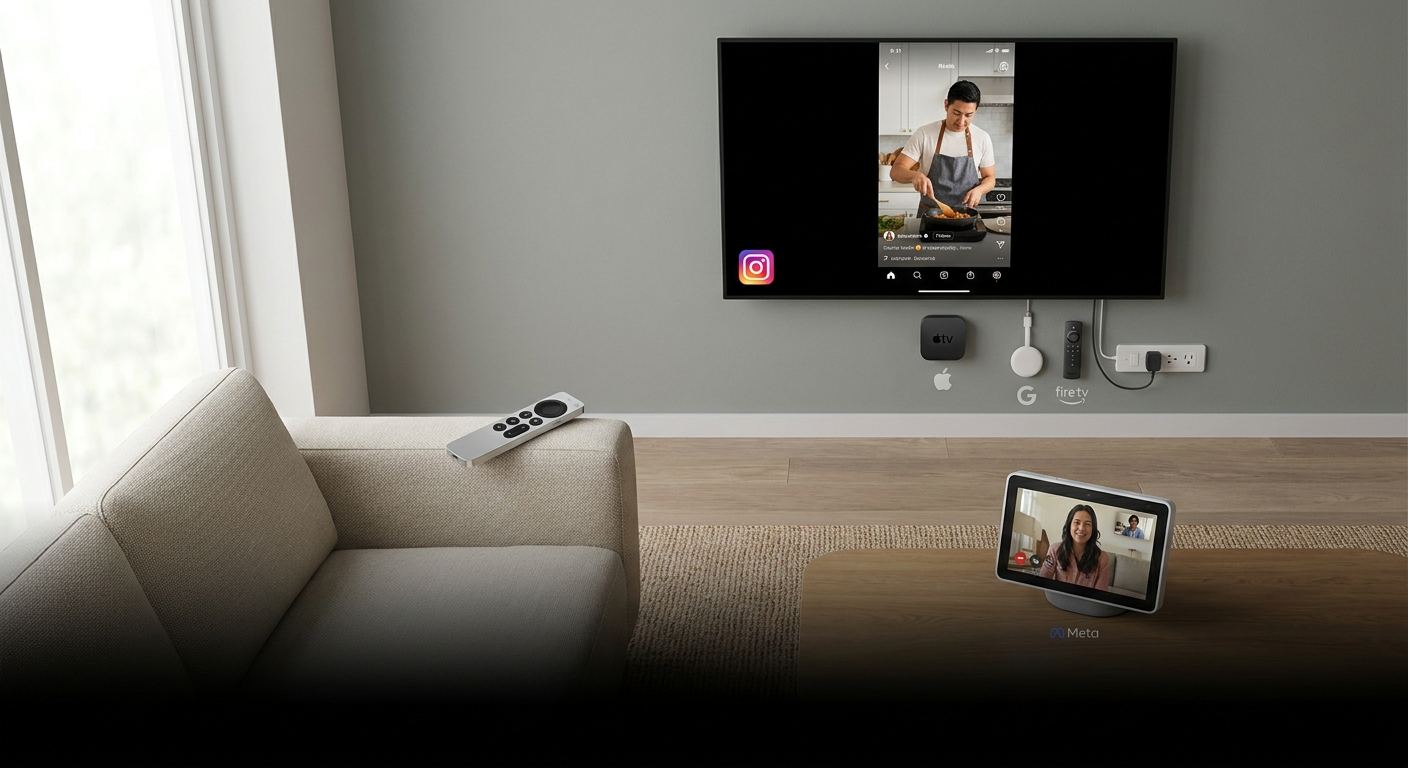 Instagram Reels artık Apple TV'de: Oturma odası stratejisi genişliyor